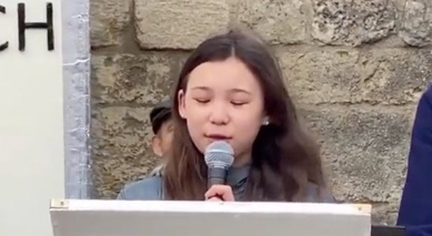 12 Year-Old-Girl Destroys Klaus Shwabb and Globalist Agenda in 2 Minutes - WATCH