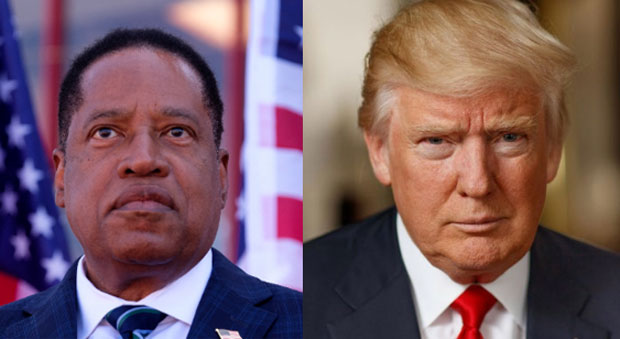 Larry Elder Says He-d Take the Call If Trump Offers to Make Him 2024 Running Mate