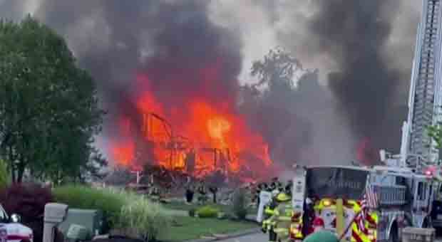 Video Captures Terrifying Moment House Explodes in Pennsylvania, Killing 5 People