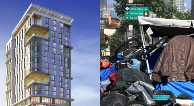 Los Angeles Opens Up $165M Luxury Apartment for Homeless