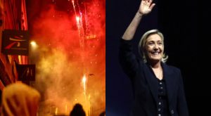 Far-Left Protests Erupt in France after Le Pen Secures Massive Victory in Parliamentary Elections