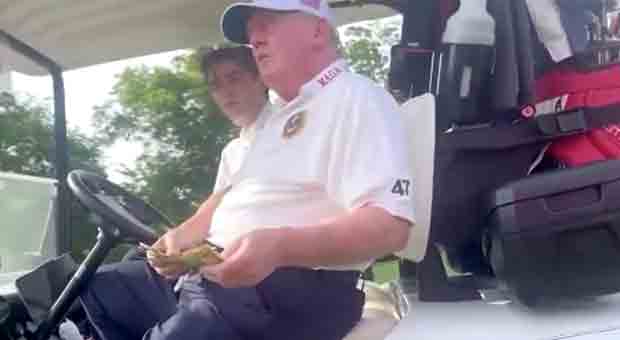 Leaked Clip Shows Trump Brutally Insulting Biden, Harris on Golf Course