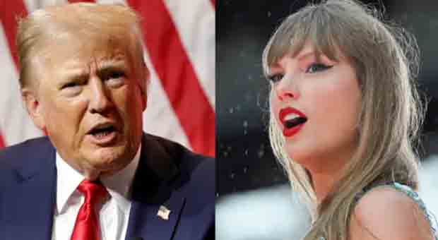 Trump Sends Leftist Media into Tailspin with Post About Taylor Swift