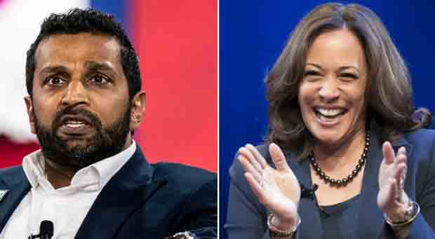 Kash Patel: Deep State Preparing to 'Install' Kamala Harris as President before Election